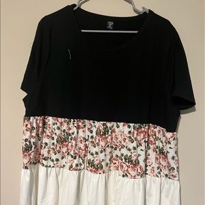 Flowy top plus size